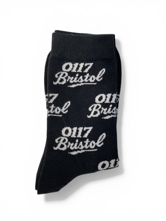 0117 Bristol Signature Socks – Black Edition