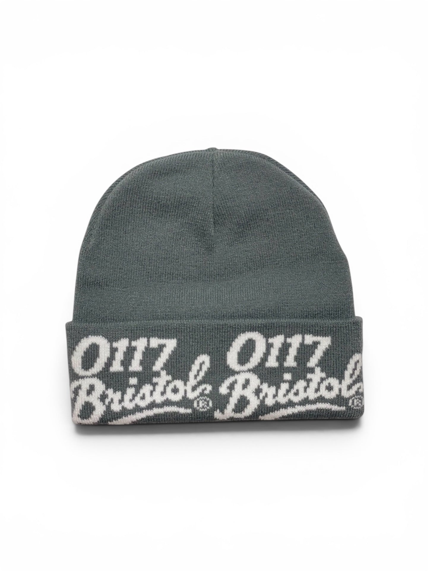 0117 Bristol Jacquard Beanie – Grey