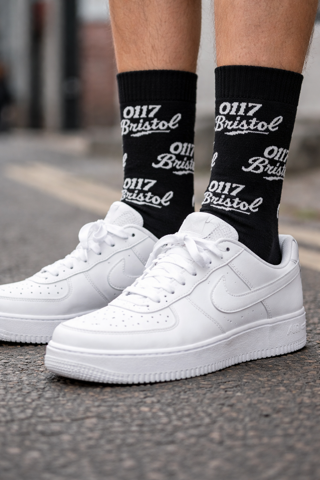 0117 Bristol Signature Socks – Black Edition